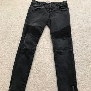 Free People Moto Jeans